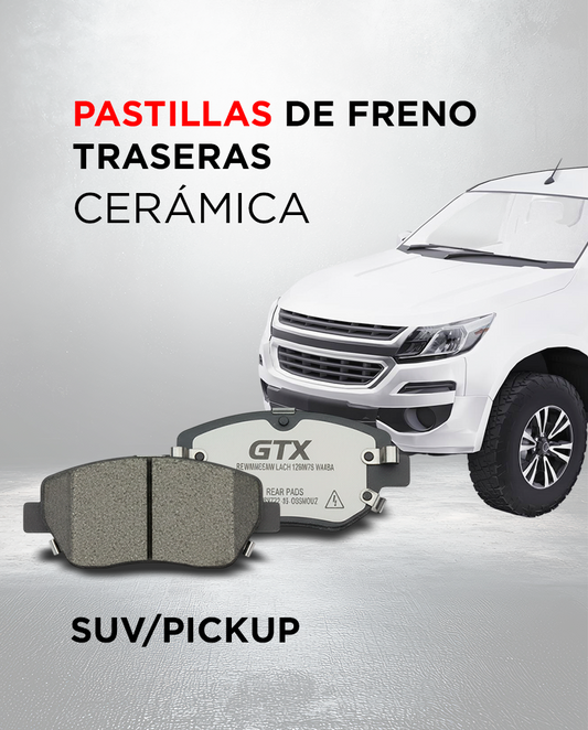 Pastillas de Freno Traseras Cerámicas SUV/Pickup
