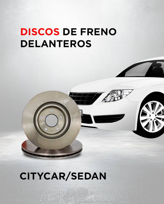 Discos de Freno Delanteros CityCar/Sedan