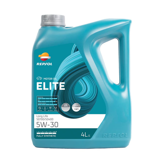 CAMBIO DE ACEITE REPSOL ELITE (LONG LIFE) 5W30 4LT [Incluye Filtro de Lata]
