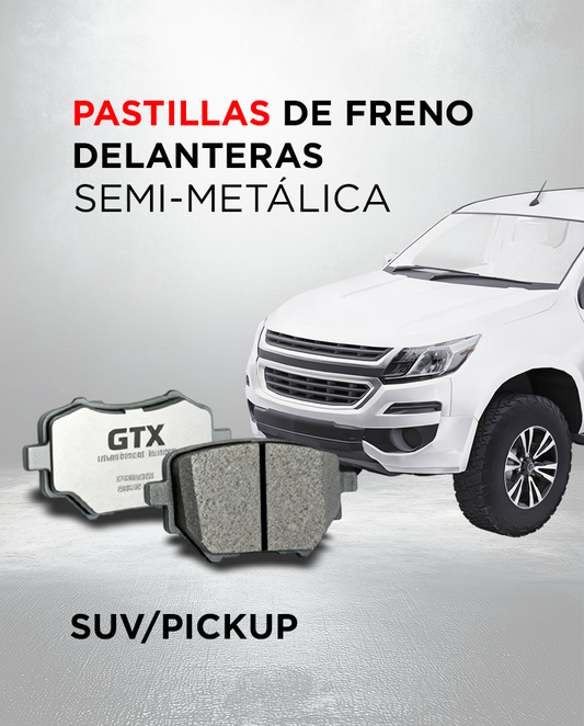 Pastillas de Freno Delanteras Semi-Metálicas SUV/Pickup