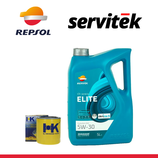 Cambio de Aceite 5w-30 Repsol